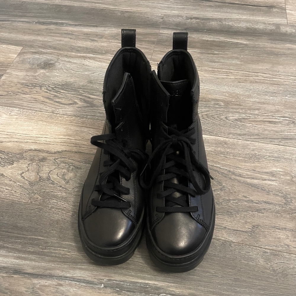 Black boots